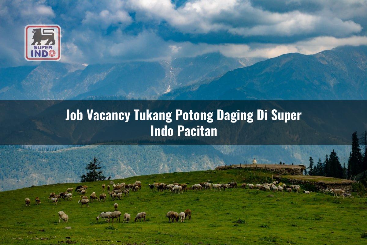 Job Vacancy Tukang Potong Daging di Super Indo Pacitan