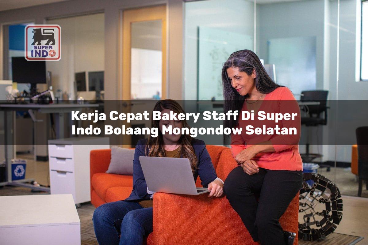 Kerja Cepat Bakery Staff di Super Indo Bolaang Mongondow Selatan
