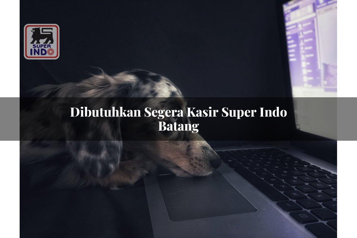 Dibutuhkan Segera Kasir Super Indo , Batang