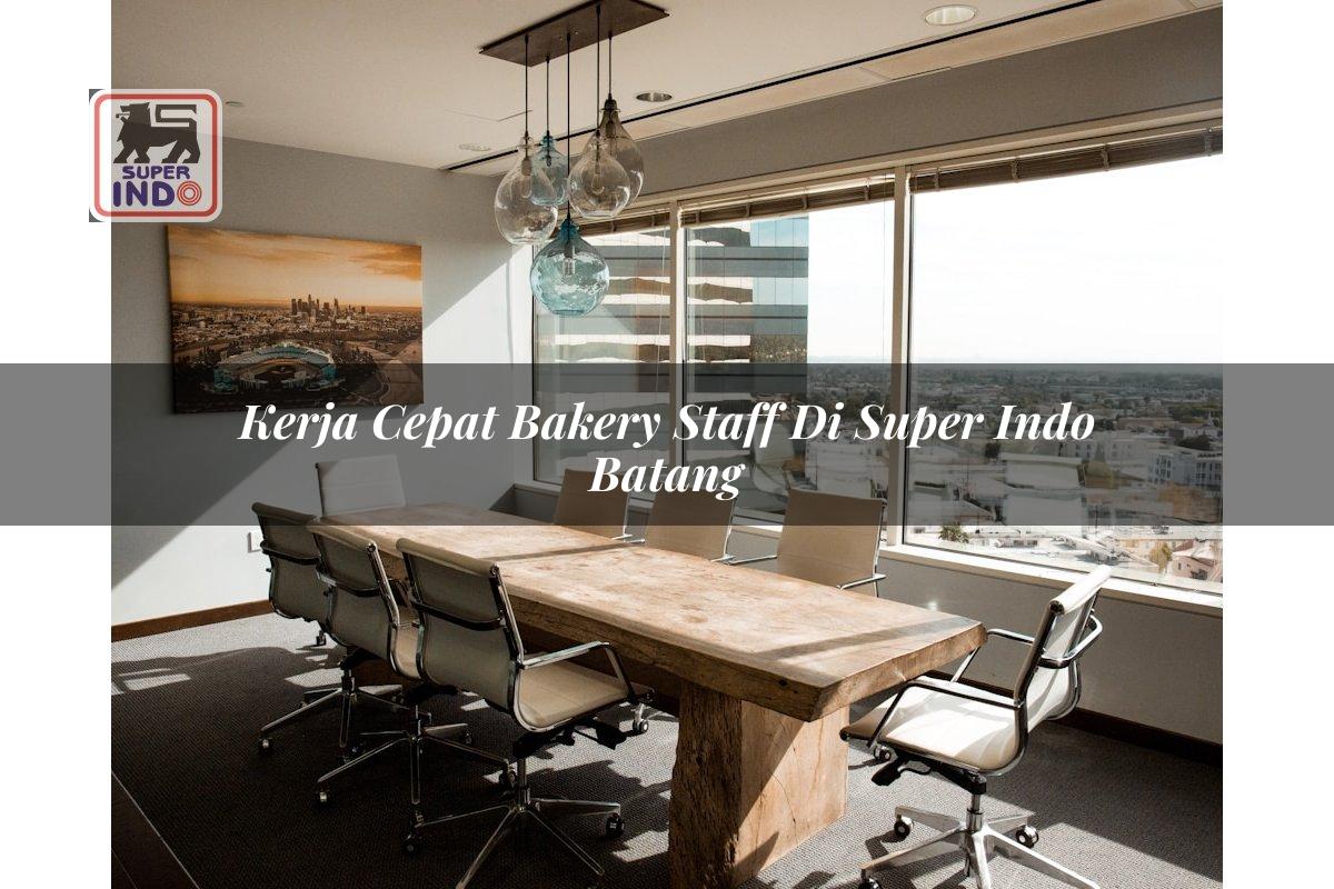 Kerja Cepat Bakery Staff di Super Indo Batang