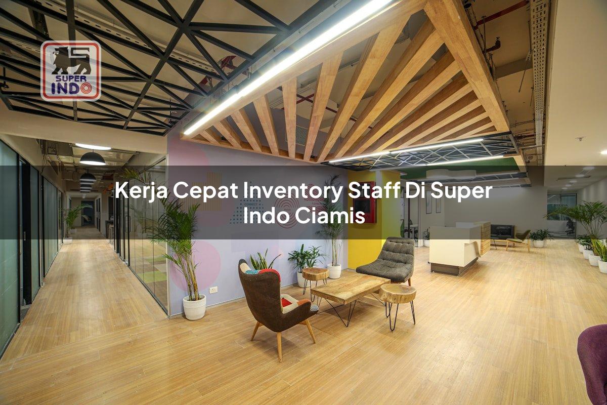 Kerja Cepat Inventory Staff di Super Indo Ciamis