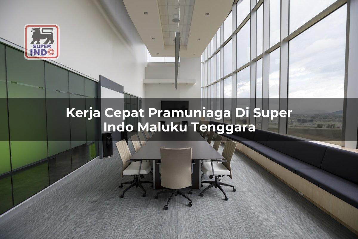 Kerja Cepat Pramuniaga di Super Indo Maluku Tenggara