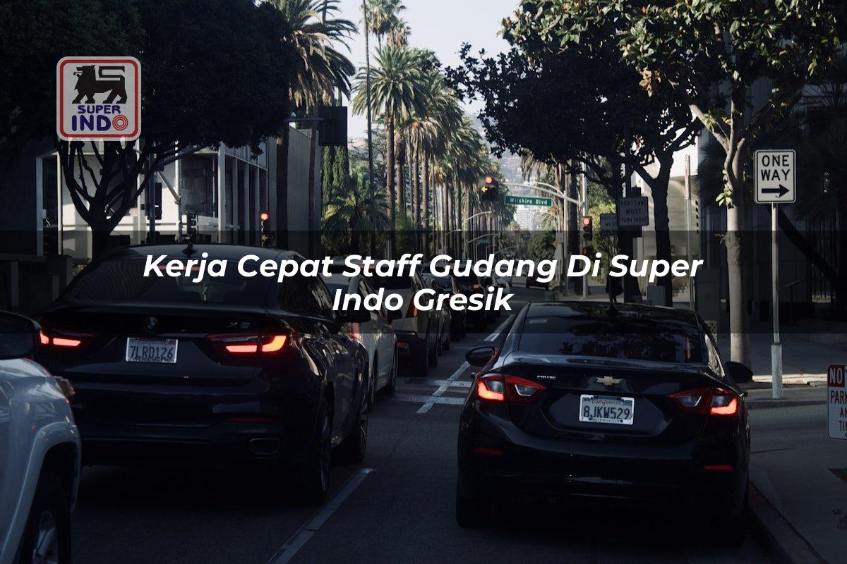 Kerja Cepat Staff Gudang di Super Indo Gresik