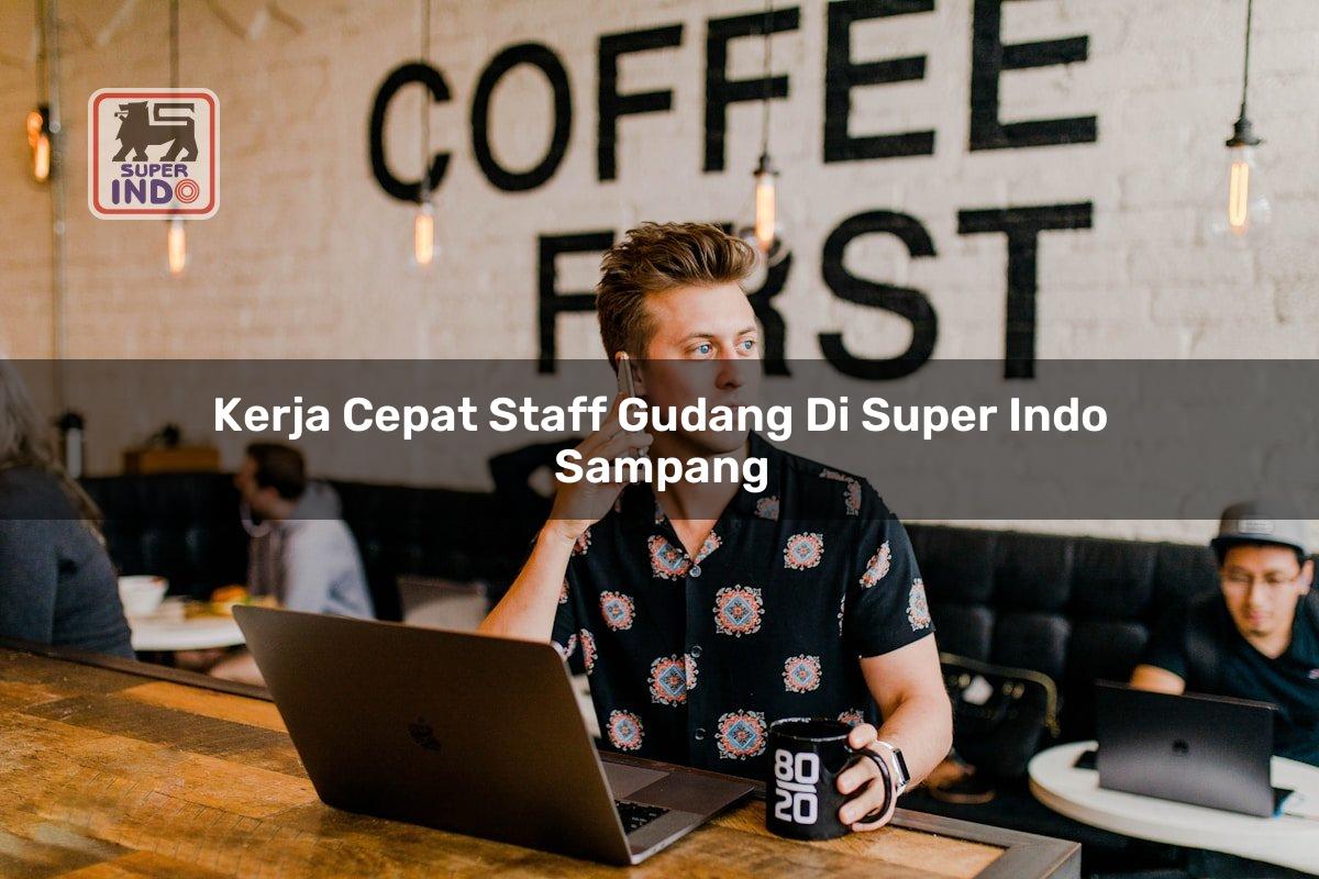 Kerja Cepat Staff Gudang di Super Indo Sampang