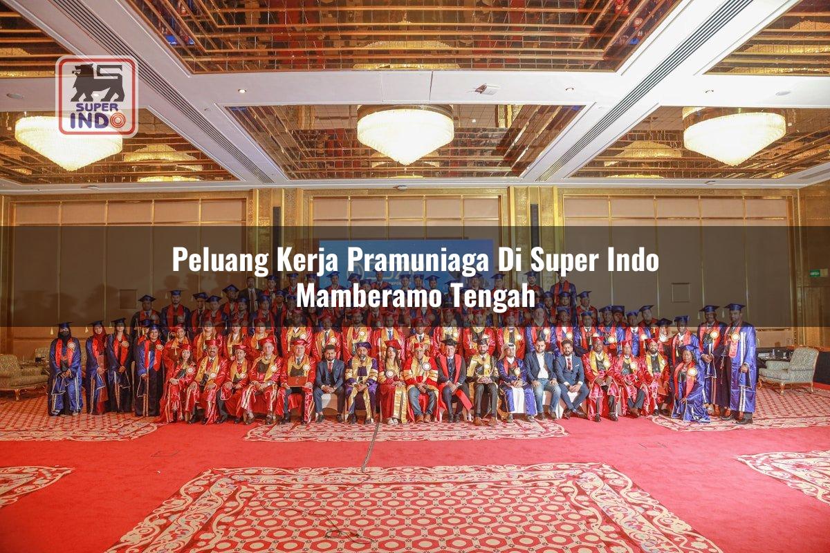 Peluang Kerja Pramuniaga di Super Indo Mamberamo Tengah